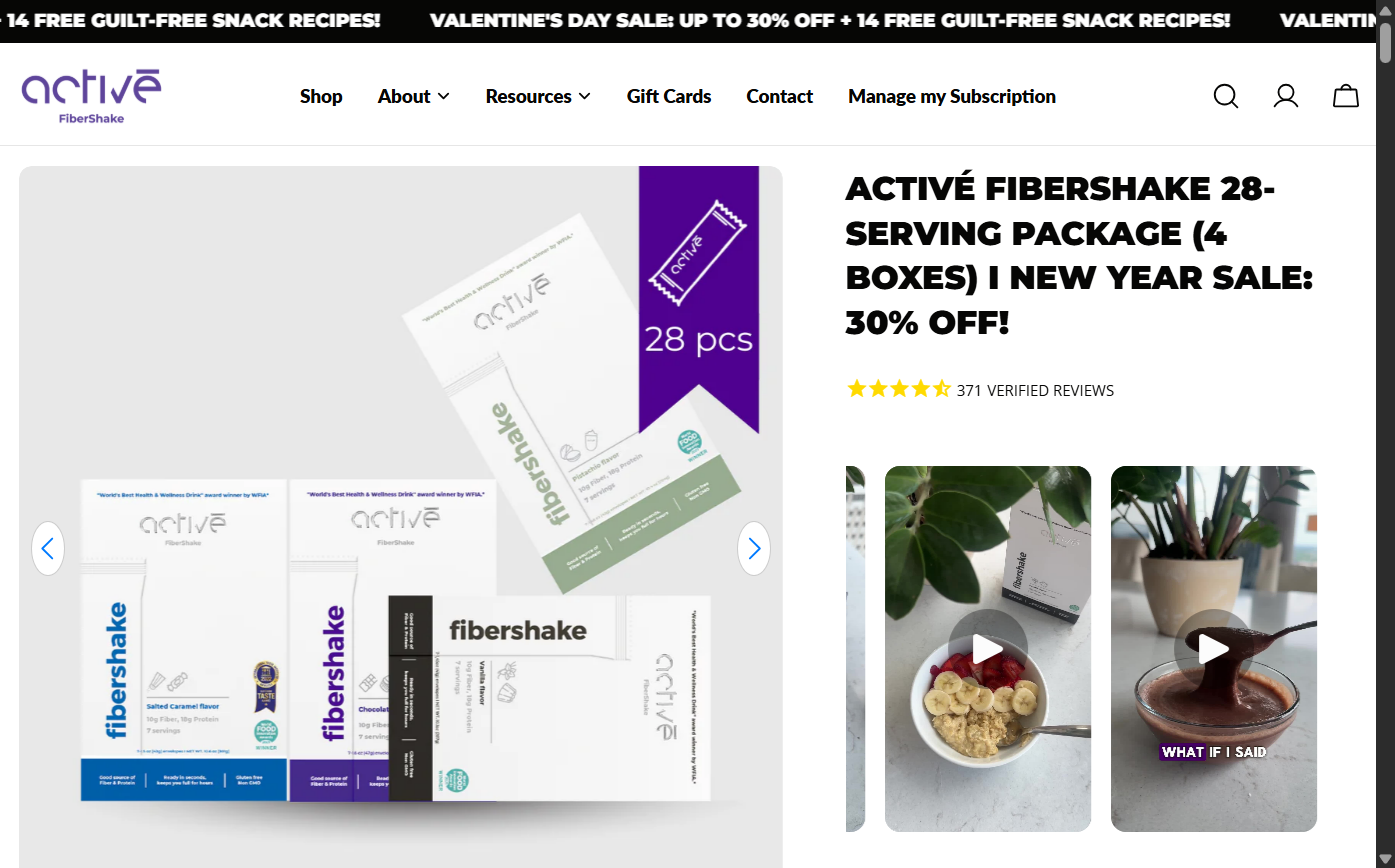 FiberShake Product Optimization